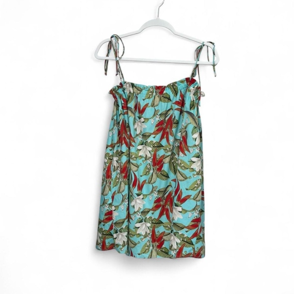 Show Me Your Mumu Angel Mini Spicy Peppers Cotton Blend Dress Sz M Tropical NWT - Picture 4 of 14